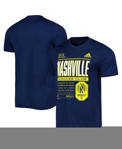 Men's Navy Nashville SC Club DNA Performance T-shirt