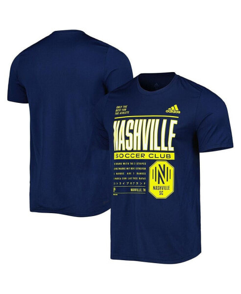 Men's Navy Nashville SC Club DNA Performance T-shirt