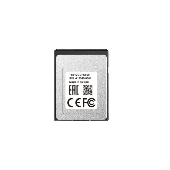 Transcend CFexpress 820 512GB - 512 GB - CFexpress - NAND - 1700 MB/s - 1000 MB/s - Black