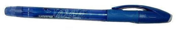 Ручка гелевая BIC Gelocity Illusion синяя 12 штук (3086123460119)