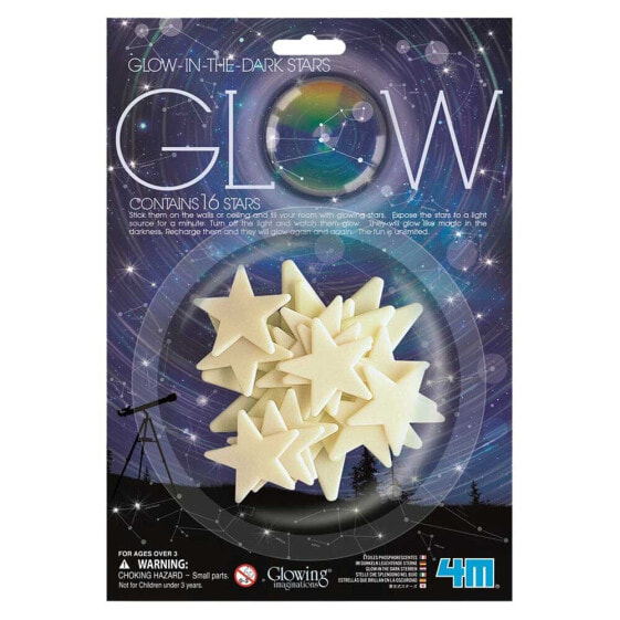 Наклейки, светящиеся в темноте 4M Glow Star