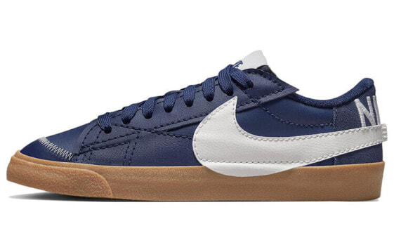 Кроссовки Nike Blazer Low Jumbo "Navy Gum" DR9865-400