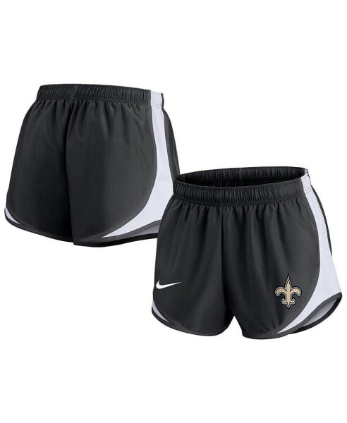 Шорты спортивные Nike женские черные New Orleans Saints Tempo Performance