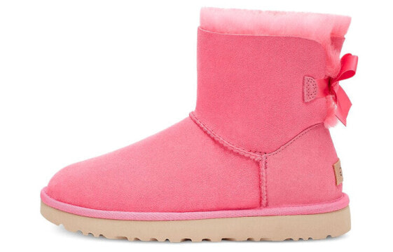 Угги женские UGG Bailey Bow II 1016501-PKRS розовые