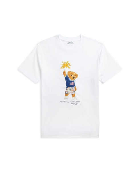 Big Boys Polo Bear Cotton Jersey T-shirt