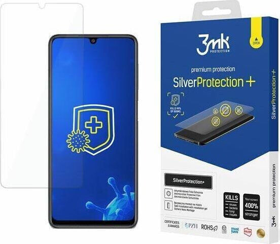 Защитная пленка, антимикробная 3MK Silver Protect+ для Samsung Galaxy M22