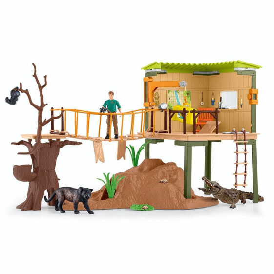 Игровой набор SCHLEICH 42507 Ranger Adventure Station Toy Wild Life (Дикая природа)