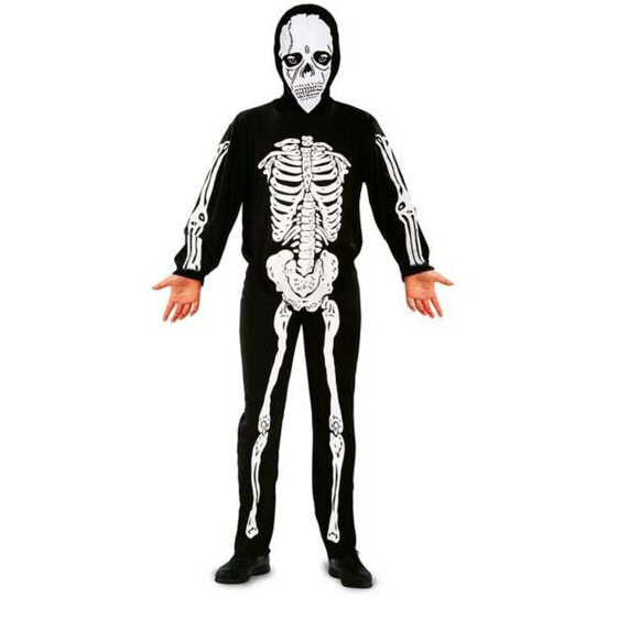 Карнавальный костюм для малышей My Other Me Скелет 7-9 Years черный (2 предмета)
