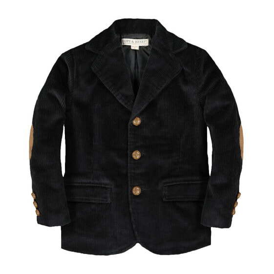 Baby Boys Corduroy Blazer with Elbow Patches