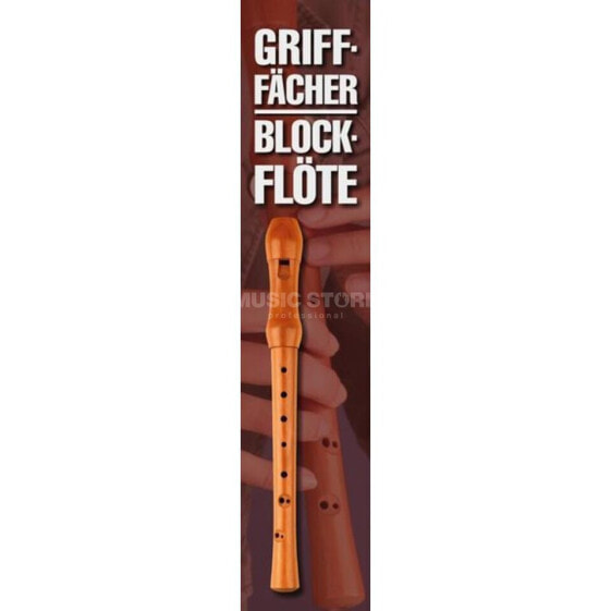 Bosworth Music Grifffächer Blockflöte-barock Grifftabelle - C' bis zum C'''