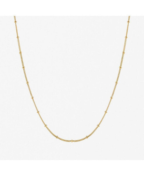 Small Ball Chain Necklace - Ana Gold