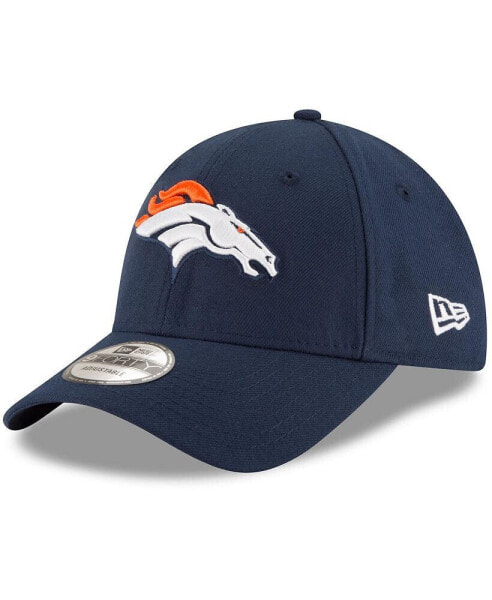 Бейсболка регулируемая New Era Denver Broncos синего цвета 9FORTY для мужчин