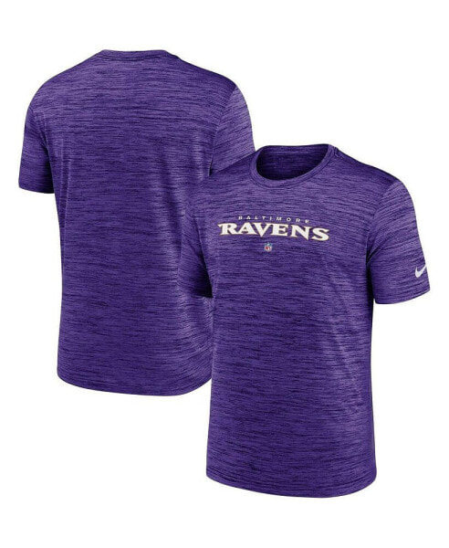 Men's Purple Baltimore Ravens Velocity Performance T-shirt