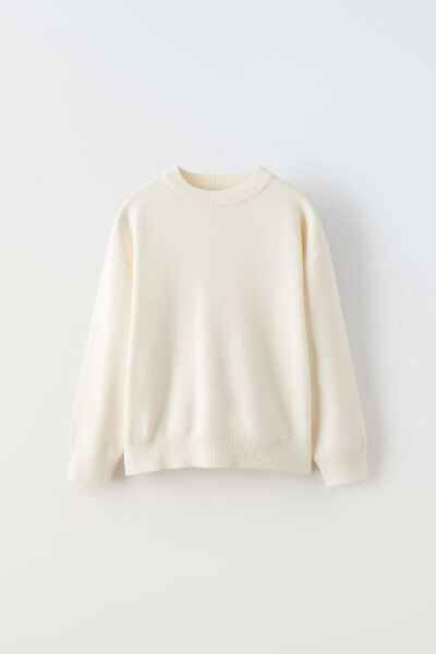 Knit sweatshirt