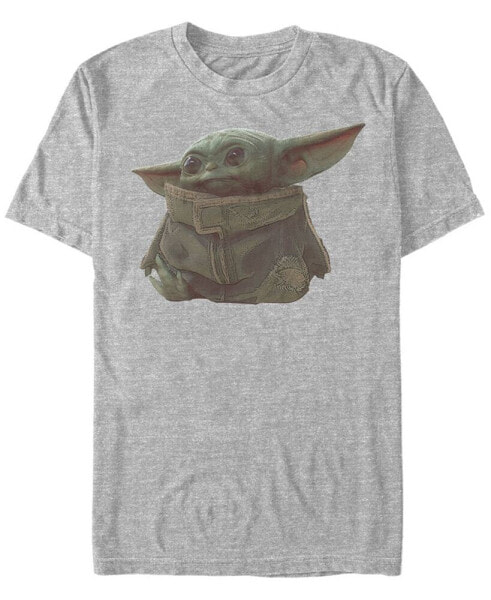 Star Wars The Mandalorian The Child Portrait Short Sleeve Men's T-shirt