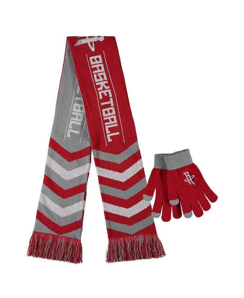 Шарф FOCO Houston Rockets Glove and Scarf Combo