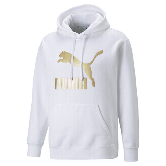 Худи PUMA Classics Metallic Pullover S