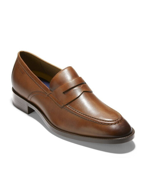 Men's Hawthorne Slip-On Leather Penny Loafers