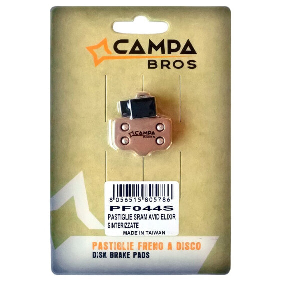 CAMPA BROS Sram Avid Elixir/Force/Red AXS/Level TL/Ultimate Sintered Disc Brake Pads