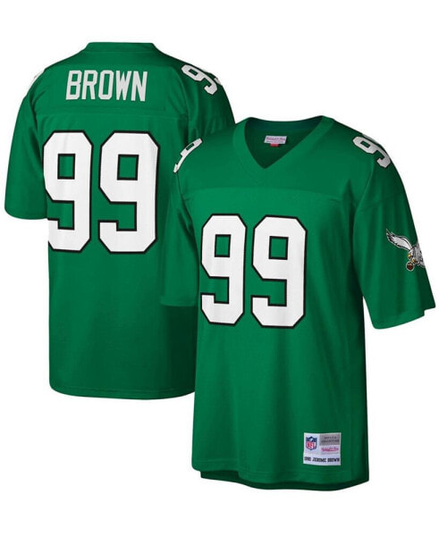 Men's Jerome Brown Kelly Green Philadelphia Eagles Legacy Replica Jersey