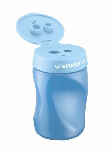 STABILO EASYsharpener - Manual pencil sharpener - Blue - Plastic - Steel - Left-handed - Germany