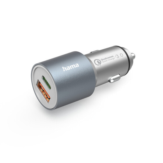 Hama Auto-Schnellladegerät 1x USB-C PD USB-A QC - Quick charger