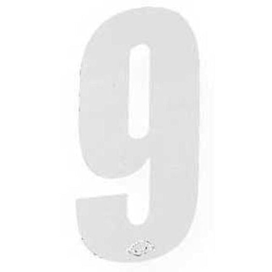 UFO Racing Number 9 number Stickers 10 units