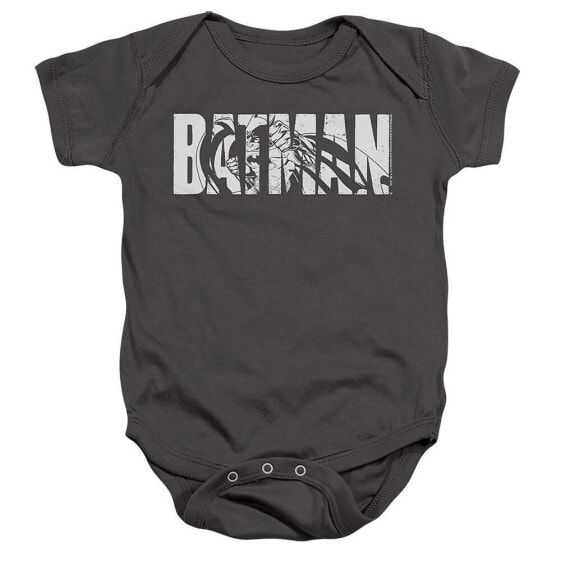 Baby Girls Baby Text On Gray Snapsuit
