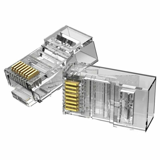 Коннектор RJ45 Vention IDBR0-100 Серебристый