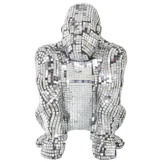 Decorative Figure Alexandra House Living Plastic Gorilla 21 x 22 x 32 cm Mirrors