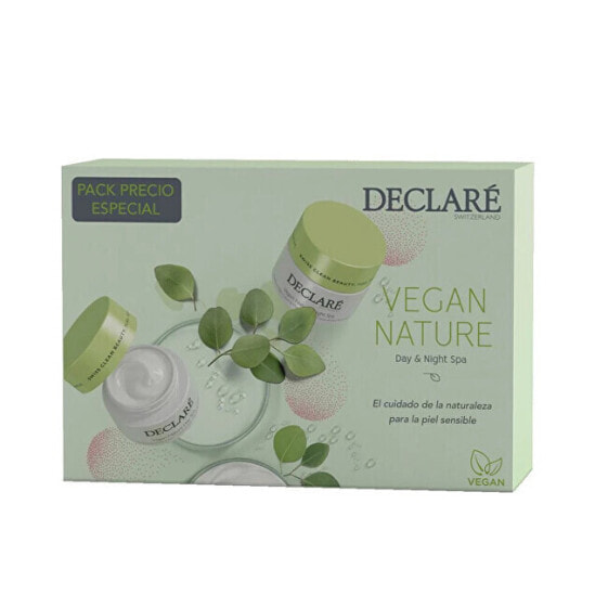 Gift set of care for sensitive skin Vegan Nature Spa Day & Night Set