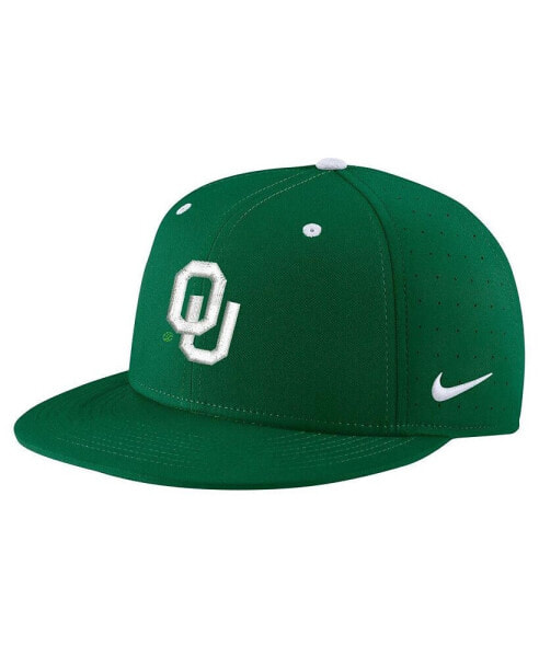 Men's Green Oklahoma Sooners St. Patrick's Day True Fitted Performance Hat