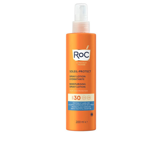 Защитный спрей от солнца Roc Увлажняющее SPF 30 (200 ml)