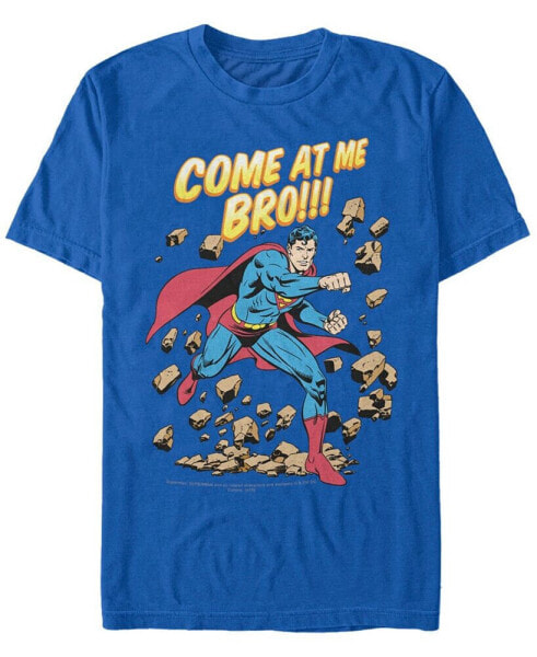 DC Men's Superman Come At Me Bro Short Sleeve T-Shirt