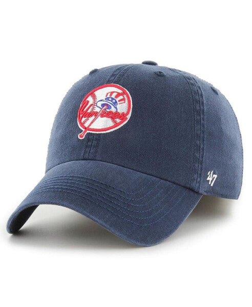 Men's Navy New York Yankees Franchise Logo Fitted Hat