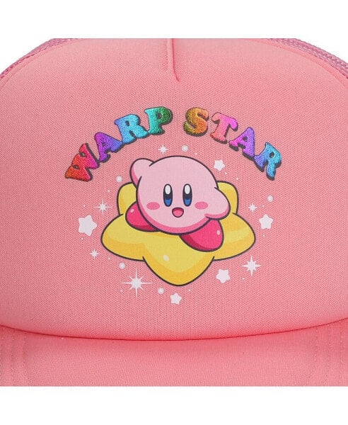 Men's Warp Star Pink Foam Trucker Hat