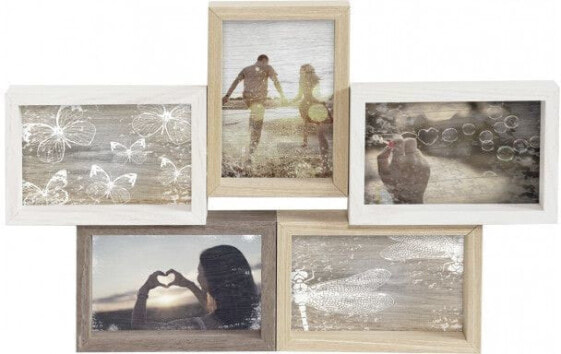 Ramka Nielsen Design Collage na 5 zdjęć 10x15 drewniana (8999343)