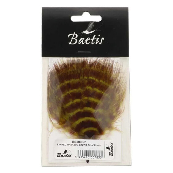 BAETIS Barred Marabou Feather