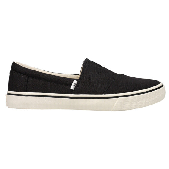 Кроссовки TOMS Alpargata Fenix Slip On Мужские Черные текстильные повседневные кеды 10017690