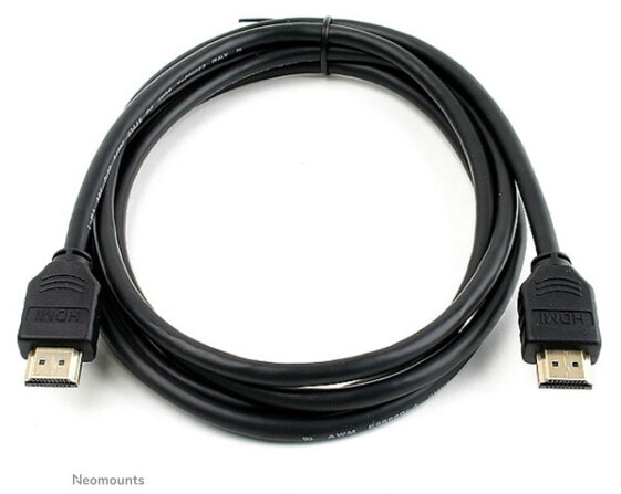 Neomounts by Newstar HDMI cable - 2 m - HDMI Type A (Standard) - HDMI Type A (Standard) - 10.2 Gbit/s - Black