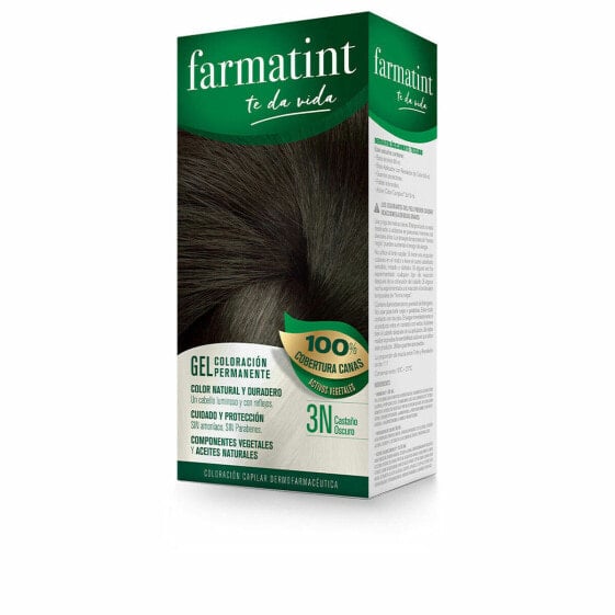 Постоянная краска Farmatint 3N - Темно-каштановый (60 ml)