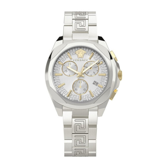 Versace Damen Armbanduhr Chronograph CHRONO LADY silber 40 mm VE3CA0523