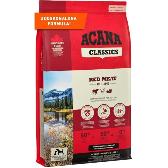 Сухой корм для собак Acana Classics Red Adult Veal 9,7 кг