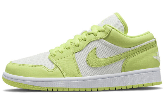 Кроссовки Nike Air Jordan 1 Low Limelight (Желтый)