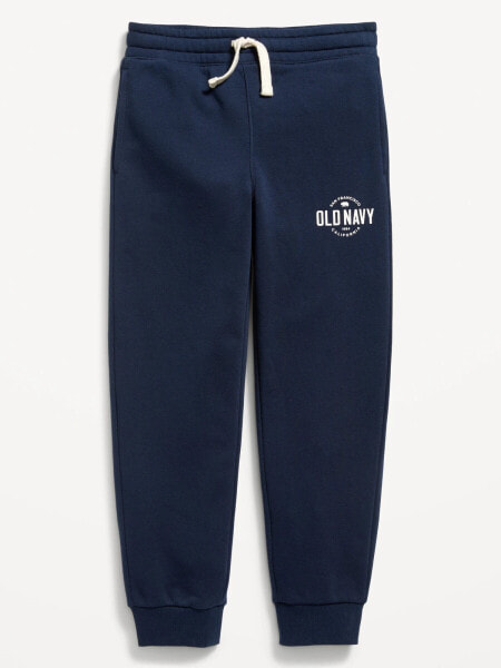 Gender-Neutral Logo-Graphic Jogger Sweatpants for Kids