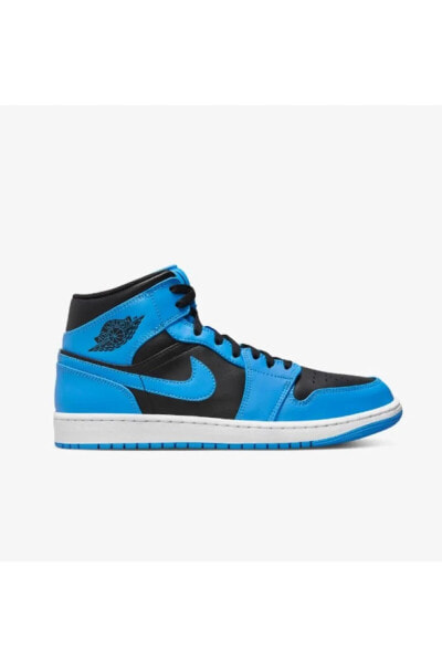 Кроссовки Nike Air Jordan 1 Mid 'university Blue & Black Dq8426-401