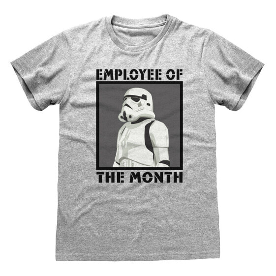 Футболка унисекс Star Wars Employee of the Month Серый