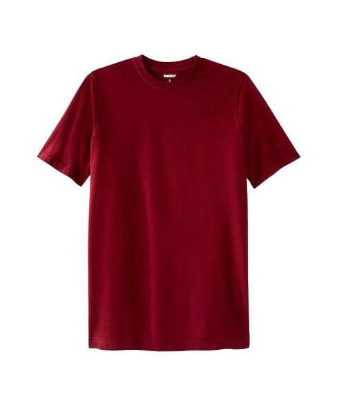 Tall Shrink-Less Lightweight Longer-Length Crewneck T-Shirt