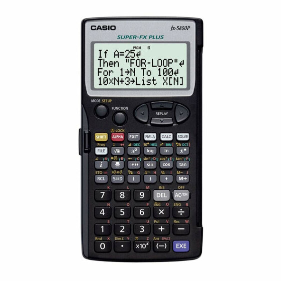 Научный калькулятор Casio FX-5800P-S-EH Чёрный