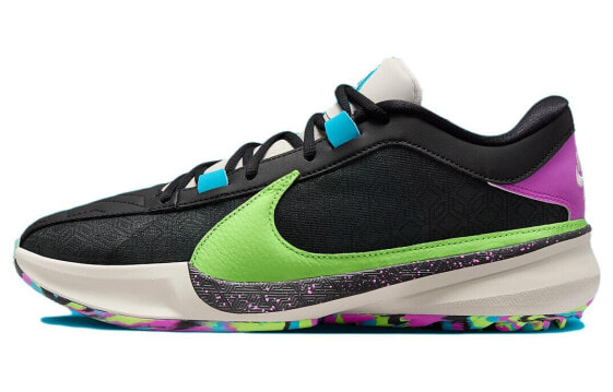 Кроссовки Nike Freak 5 Black/Green
